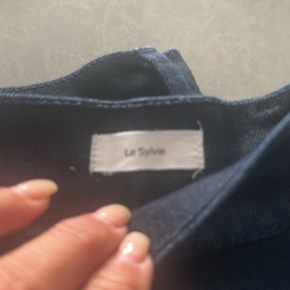 FRAME dark wash Le Sylvie jeans size 28 - Picture 4 of 11